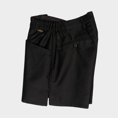 Le Laboureur French Moleskin Work Short in Black
