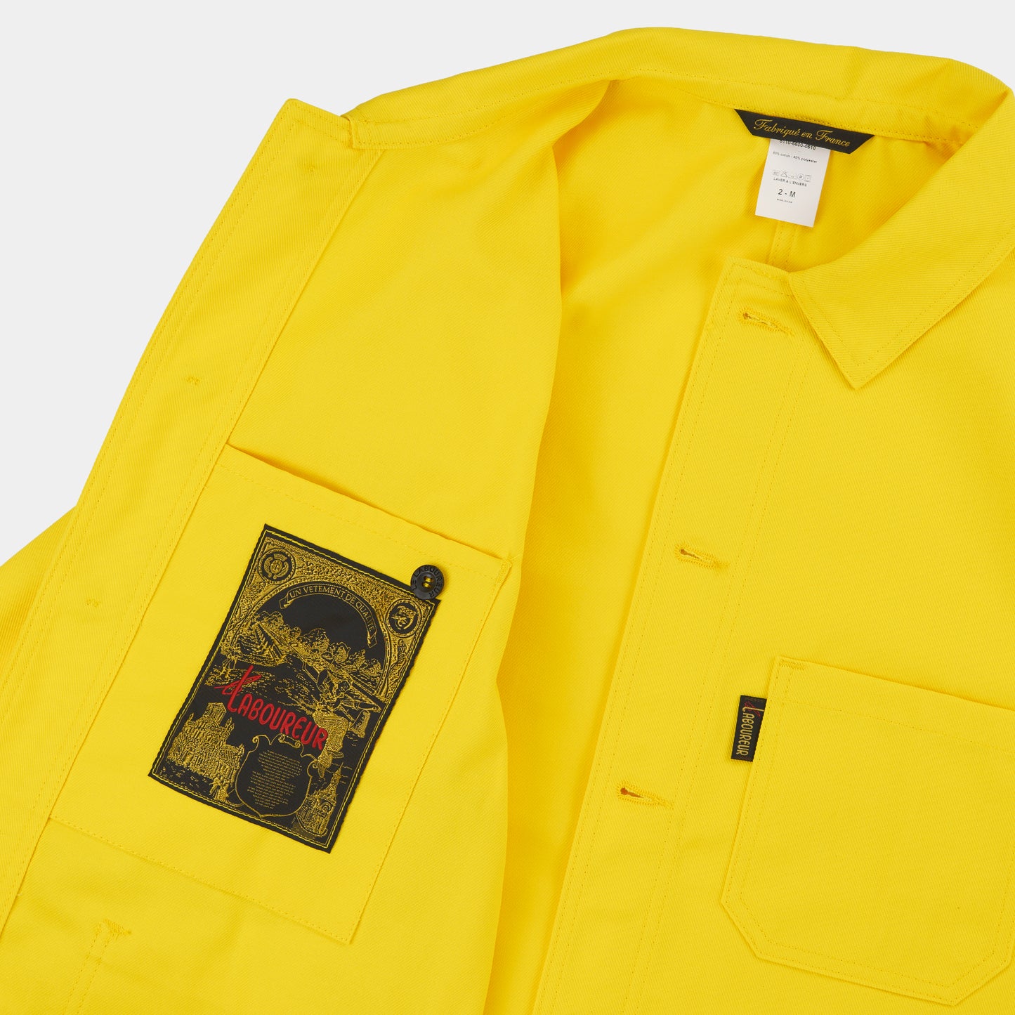 Le Laboureur Work Jacket in Citron