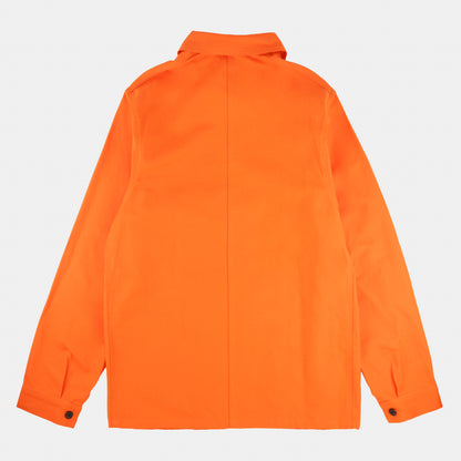 Le Laboureur French Cotton Work Jacket in Safety Orange