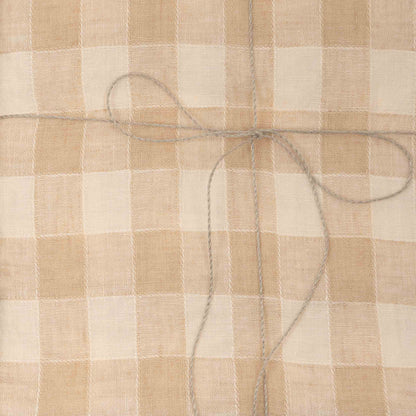 French Linen Tablecloth in Gingham