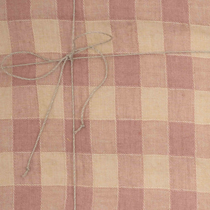 French Linen Tablecloth in Gingham