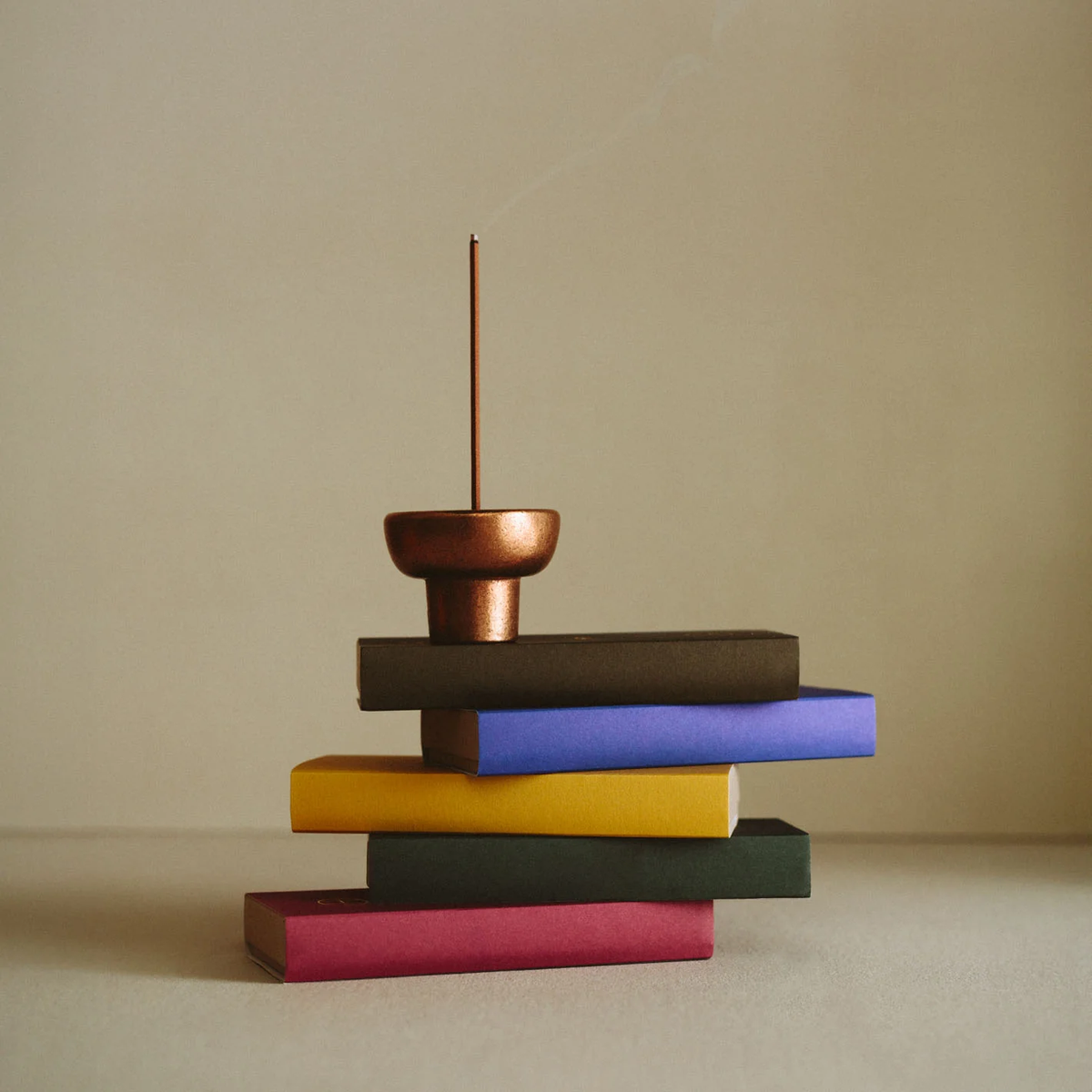 Perfumer H Solid Bronze Incense Holder