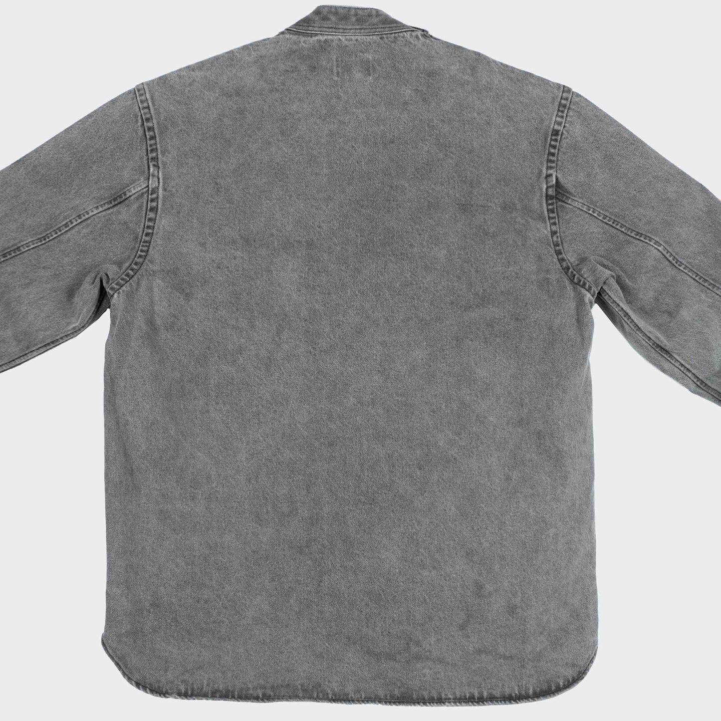 Japanese Denim Gardening Smock in Grey Denim