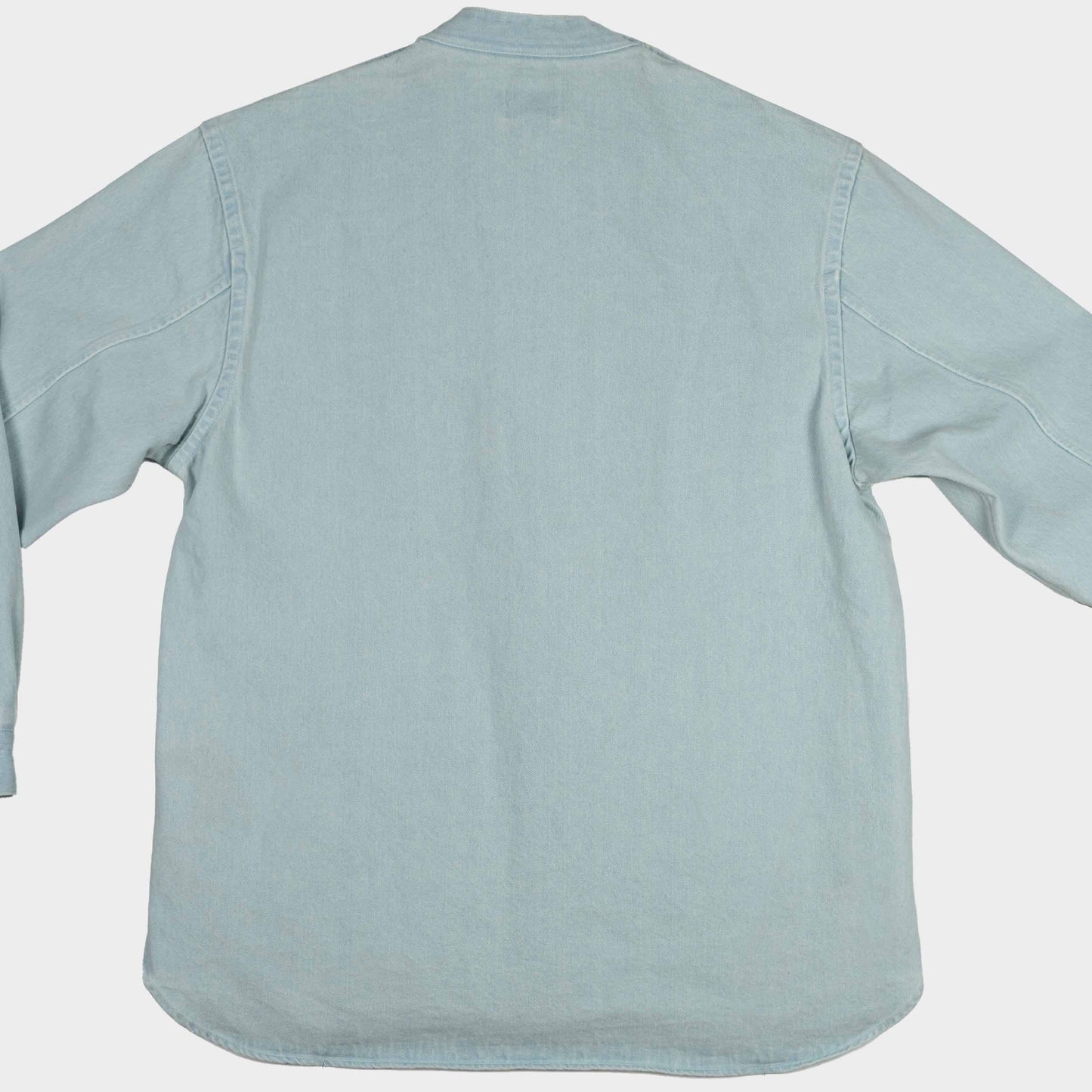 Japanese Denim Gardening Smock in Light Denim